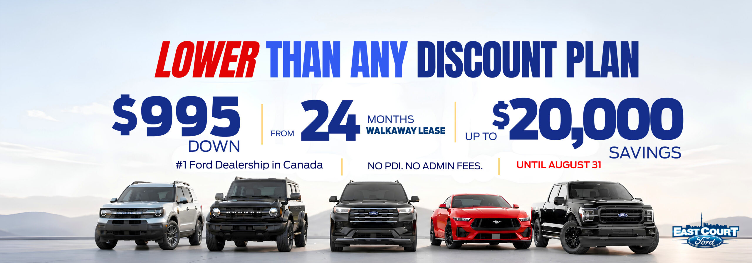 Best Ford Deal in Canada 2025 August - Employee Pricing