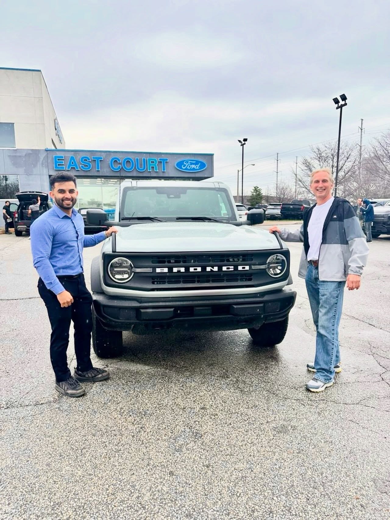✨ Huge congratulations to our amazing customer who traveled all the way from Thunder Bay to Toronto to secure the best deal from Canada’s largest Ford dealership, and drove away with brand-new 2026 Bronco! 🔥

Thank you for choosing East Court Ford Lincoln, Canada’s #1 Ford dealership and home to the largest Ford inventory in the country.

📍 Looking for your dream car? Visit East Court Ford Lincoln in Toronto and see why thousands trust us for their Ford and Lincoln needs.

📞 Call us today or stop by — your perfect Ford is waiting for you! 🚗💨

#eastcourtfordlincoln #bronco