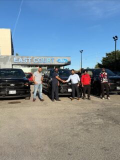 ✨ A huge congratulations to our amazing customer on their purchase of three brand-new 2025 F-150s! 🙏🚙🚙🚙
Thank you for choosing East Court Ford Lincoln, Canada’s #1 Ford Dealership, and home to the largest Ford inventory in the country.
A huge shoutout to our incredible salesperson Jaspreet 
📍 Looking for your dream car? Visit us at East Court Ford Lincoln in Toronto and discover why thousands trust us for their Ford and Lincoln needs.
📞 Call us today or stop by to meet our friendly team – your perfect Ford is waiting for you! 🚗💨
#EastCourtFordLincoln ##FordCanada  #ford_f150 #CustomerAppreciation
