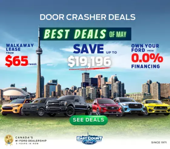 Best Ford Deal in Canada 2025 May