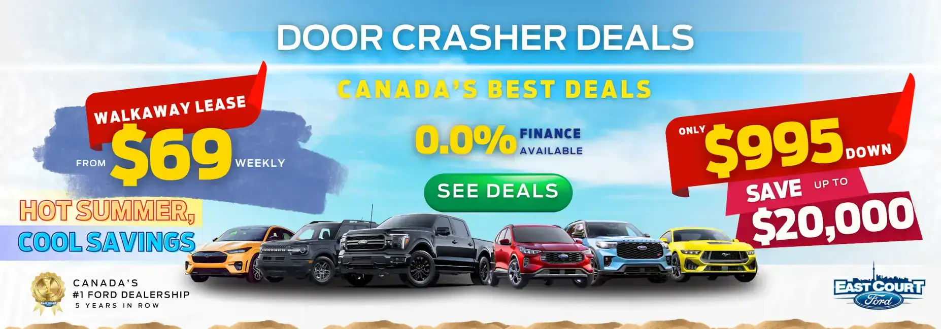 Walakay Lease from $69 Weekly with only $995 down. Hot Summer Cool Saving Events 